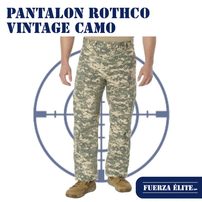 PANTALON ROTHCO VINTAGE CAMO PARATROOPER ACU DIGITAL CAMO REF 2666