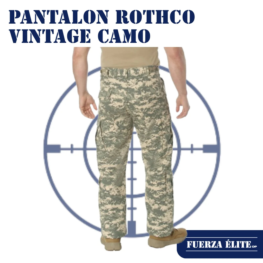 PANTALON ROTHCO VINTAGE CAMO PARATROOPER ACU DIGITAL CAMO REF 2666