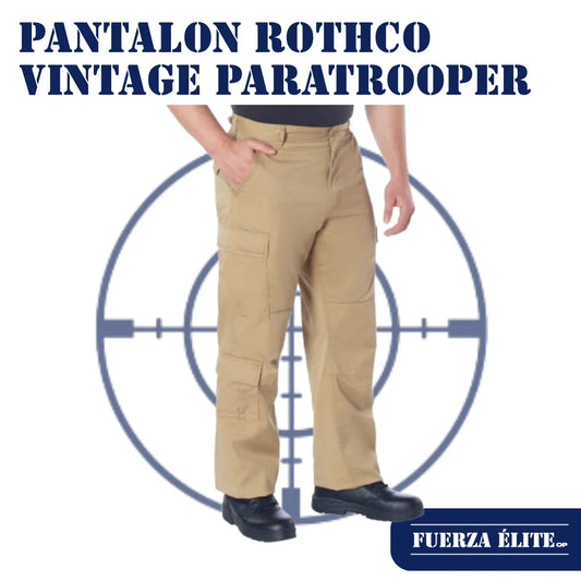 PANTALON ROTHCO VINTAGE PARATROOPER KHAKI REF 2686