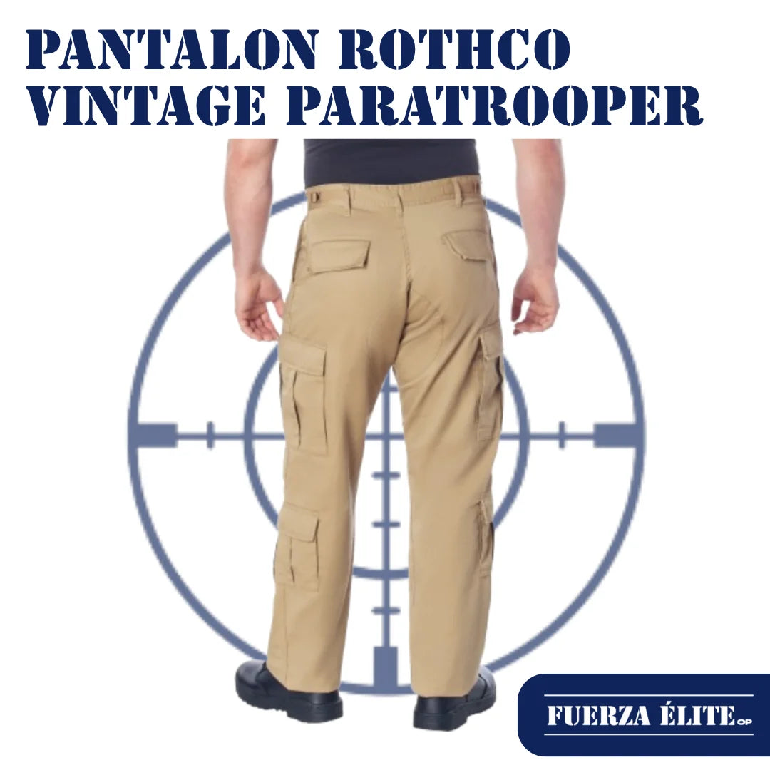 PANTALON ROTHCO VINTAGE PARATROOPER KHAKI REF 2686