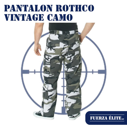 PANTALON ROTHCO VINTAGE CAMO PARATROOPER CITY CAMO REF 3586