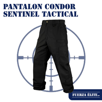 PANTALON CONDOR SENTINEL TACTICAL BLACK REF 608-002