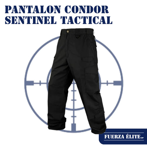 PANTALON CONDOR SENTINEL TACTICAL BLACK REF 608-002