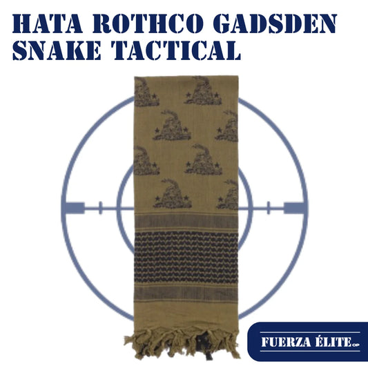 HATA ROTHCO GADSDEN SNAKE TACTICAL DESERT KEFFIYEH OLIVE DRAB REF 88531