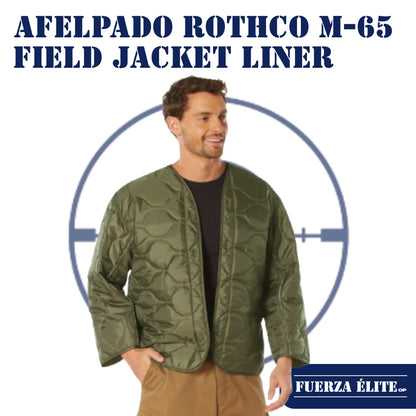 AFELPADO ROTHCO M-65 FIELD JACKET LINER OLIVE DRAB REF 8292