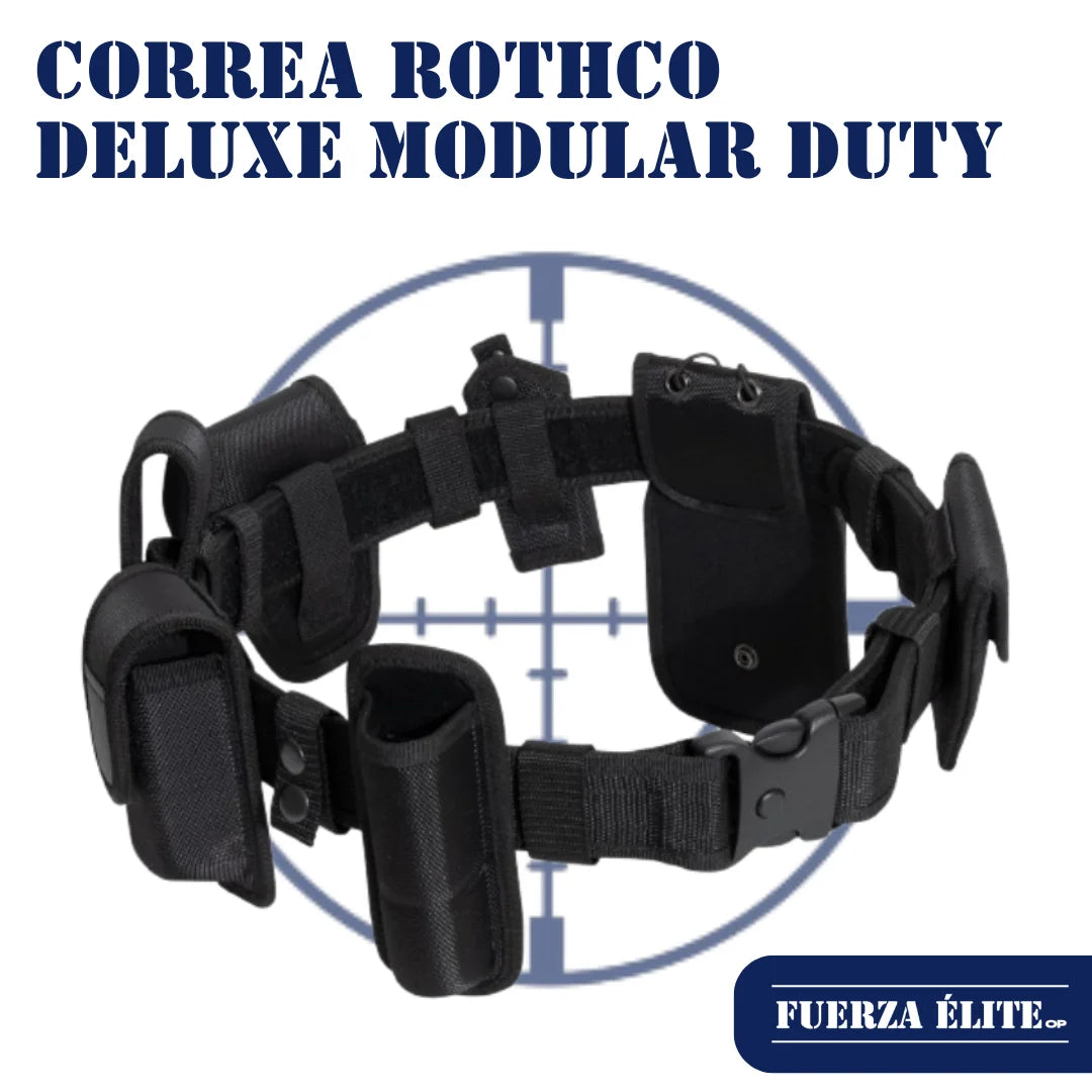 CORREA ROTHCO DELUXE MODULAR DUTY RIG BLACK REF 8350