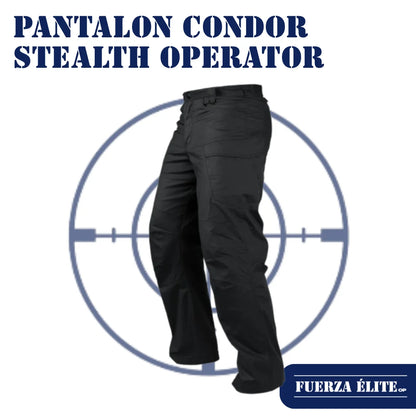 PANTALON CONDOR STEALTH OPERATOR BLACK REF 610T-002