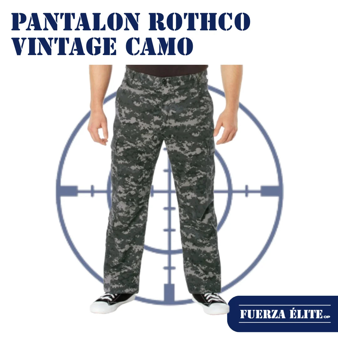PANTALON ROTHCO VINTAGE CAMO PARATROOPER SUBDUED URBAN DIGITAL CAMO REF 22366