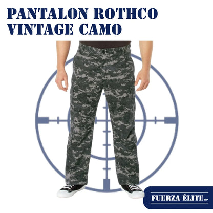 PANTALON ROTHCO VINTAGE CAMO PARATROOPER SUBDUED URBAN DIGITAL CAMO REF 22366