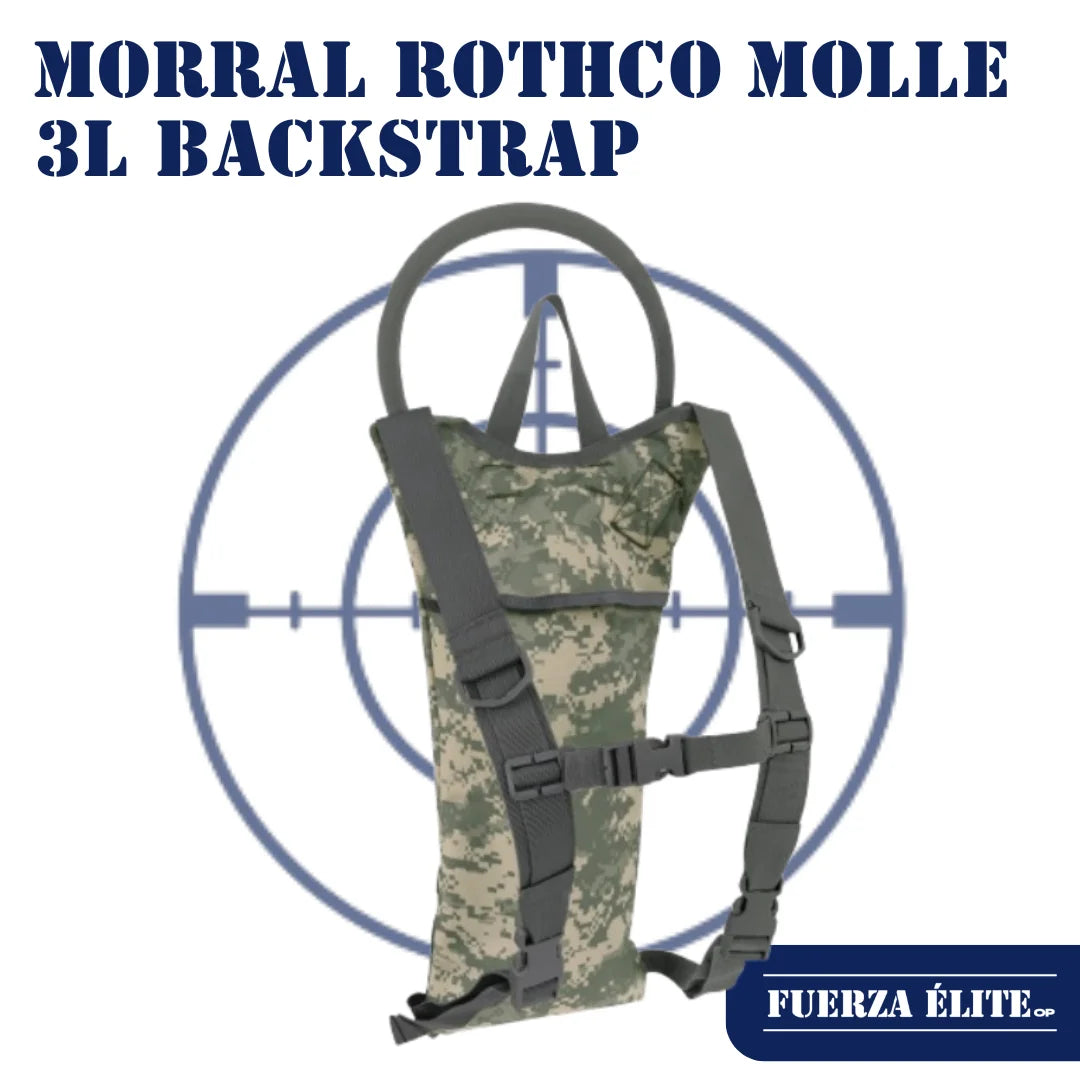 MORRAL ROTHCO MOLLE 3 LITER BACKSTRAP HYDRATION SYSTEM ACU DIGITAL CAMO REF 2820
