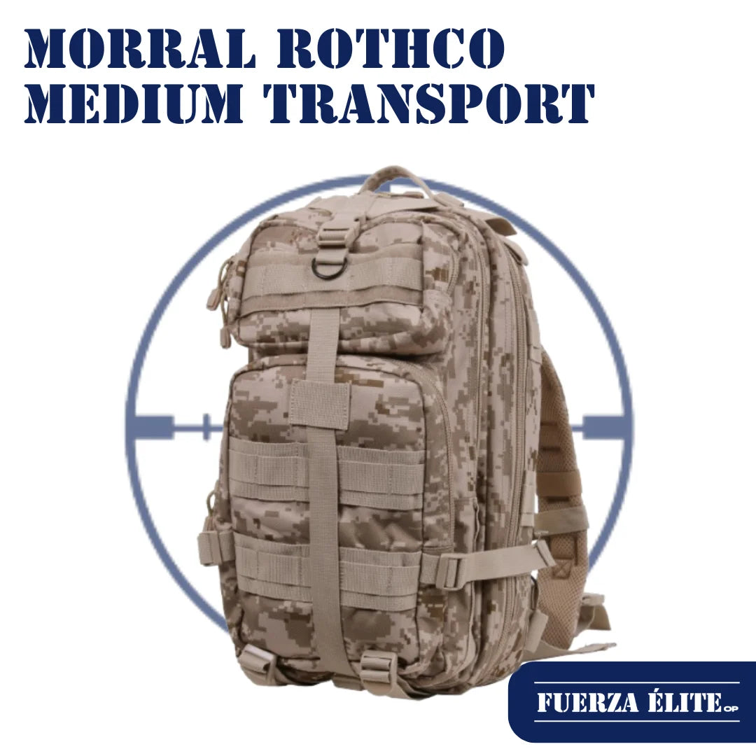 MORRAL ROTHCO MEDIUM TRANSPORT DESERT DIGITAL CAMO REF 2539