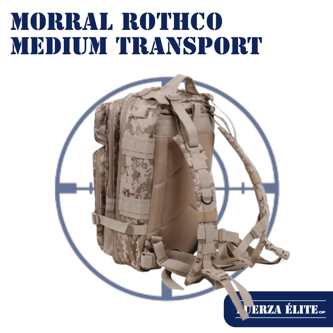 MORRAL ROTHCO MEDIUM TRANSPORT DESERT DIGITAL CAMO REF 2539