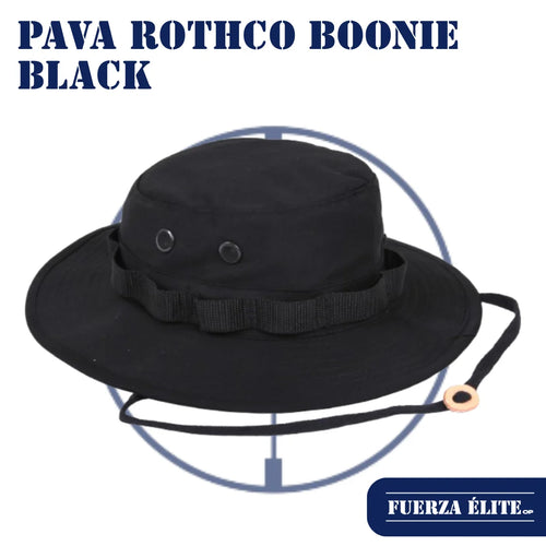PAVA ROTHCO BOONIE BLACK REF 5803