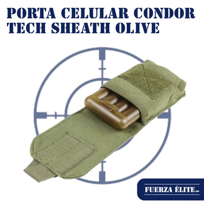 PORTA CELULAR CONDOR TECH SHEATH OLIVE DRAB REF MA73-001