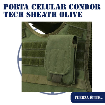 PORTA CELULAR CONDOR TECH SHEATH OLIVE DRAB REF MA73-001