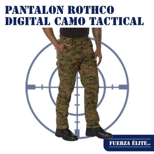 PANTALON ROTHCO DIGITAL CAMO TACTICAL BDU WOODLAND DIGITAL CAMO REF 8675