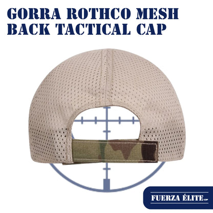 GORRA ROTHCO MESH BACK TACTICAL CAP-MULTICAM/KHAKI 99554