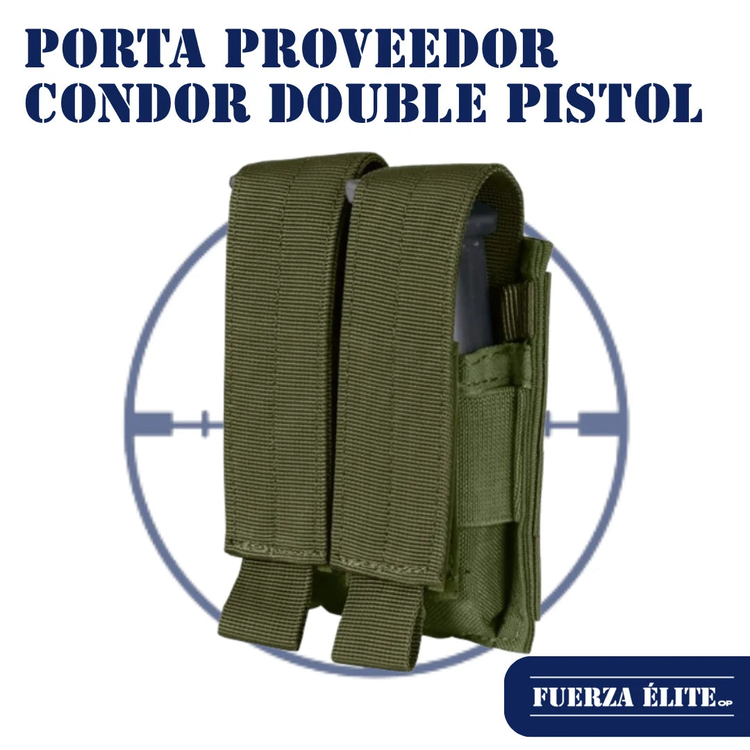 PORTA PROVEEDOR CONDOR DOUBLE PISTOL OLIVE DRAB REF MA23-001