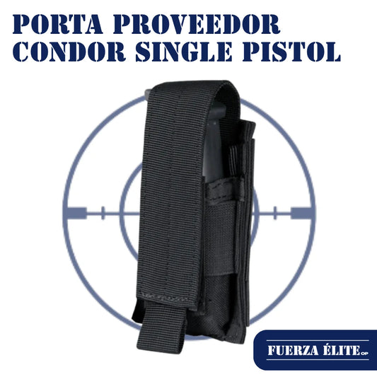 PORTA PROVEEDOR CONDOR SINGLE PISTOL BLACK REF MA32-002