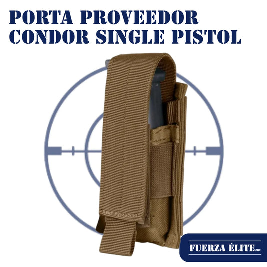 PORTA PROVEEDOR CONDOR SINGLE PISTOL COYOTE REF MA32-498