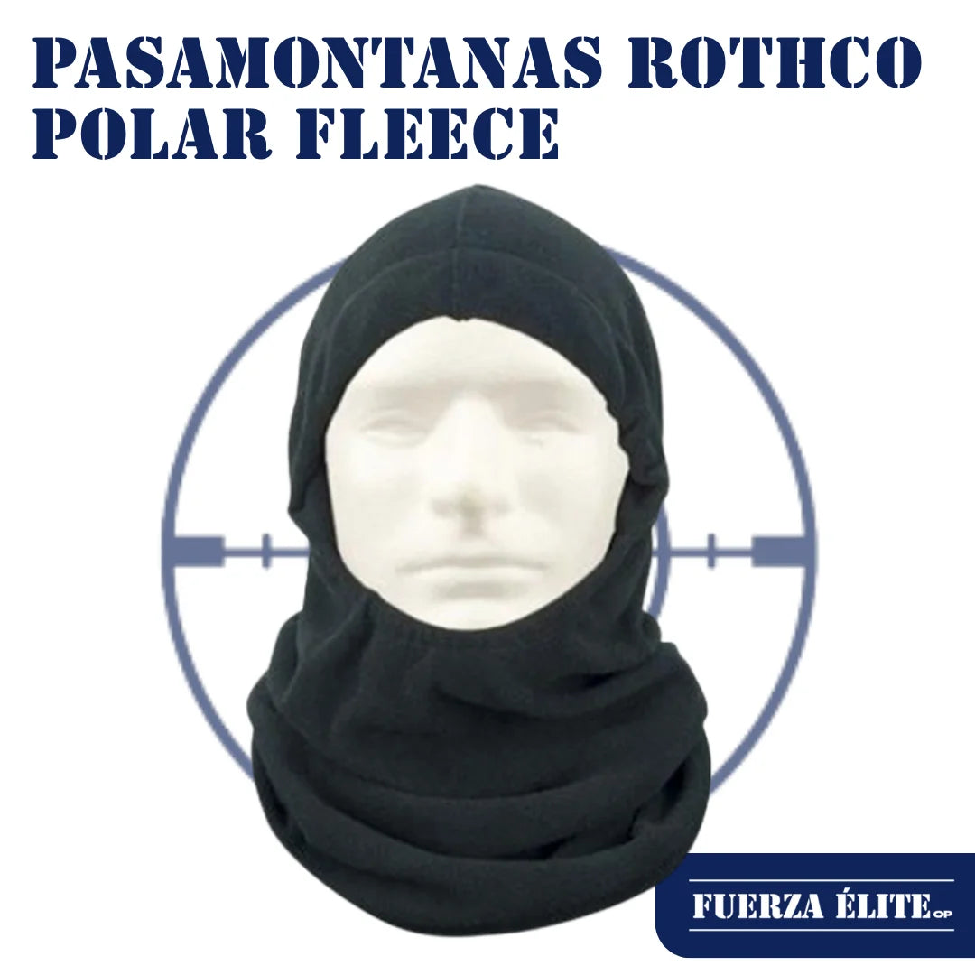 PASAMONTANAS ROTHCO POLAR FLEECE ADJUSTABLE BLACK REF 5585