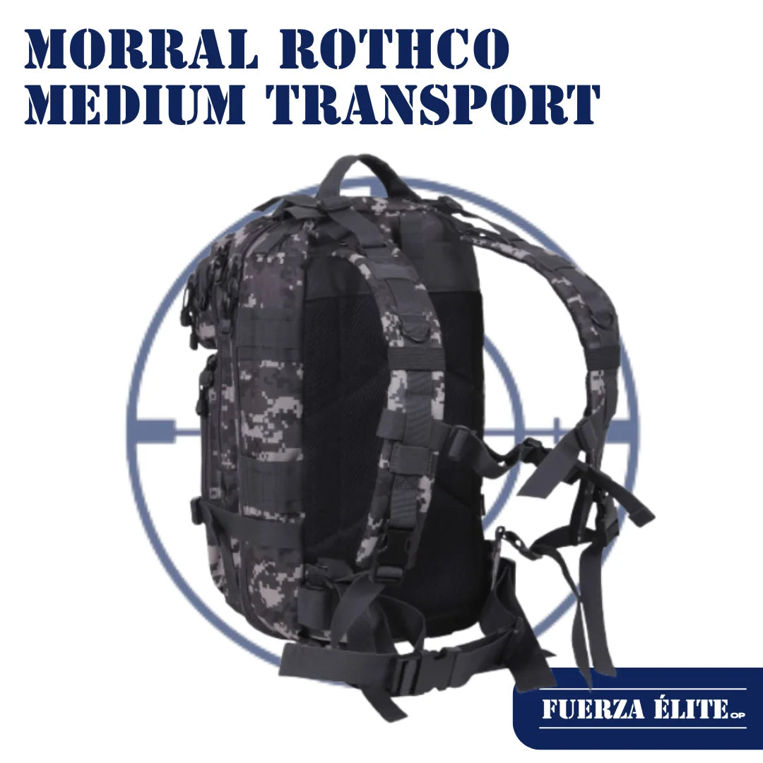 MORRAL ROTHCO MEDIUM TRANSPORT SUBDUED URBAN DIGITAL CAMO REF 2519