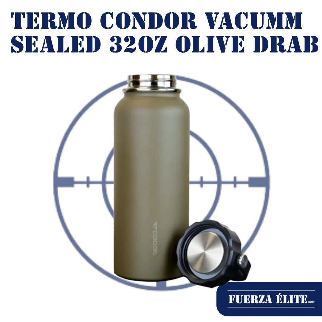 TERMO CONDOR VACUMM SEALED 32 OZ OLIVE DRAB REF 221265-001