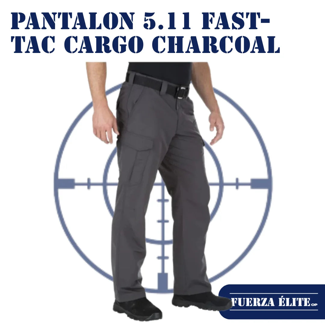 PANTALON 5.11 FAST-TAC CARGO CHARCOAL REF 74439-018