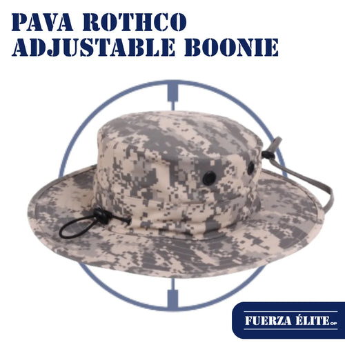 PAVA ROTHCO ADJUSTABLE BOONIE ACU DIGITAL CAMO REF 52559