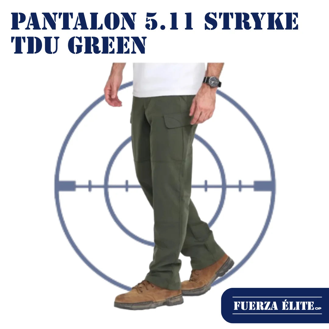 PANTALON 5.11 STRYKE TDU GREEN REF 74369-190