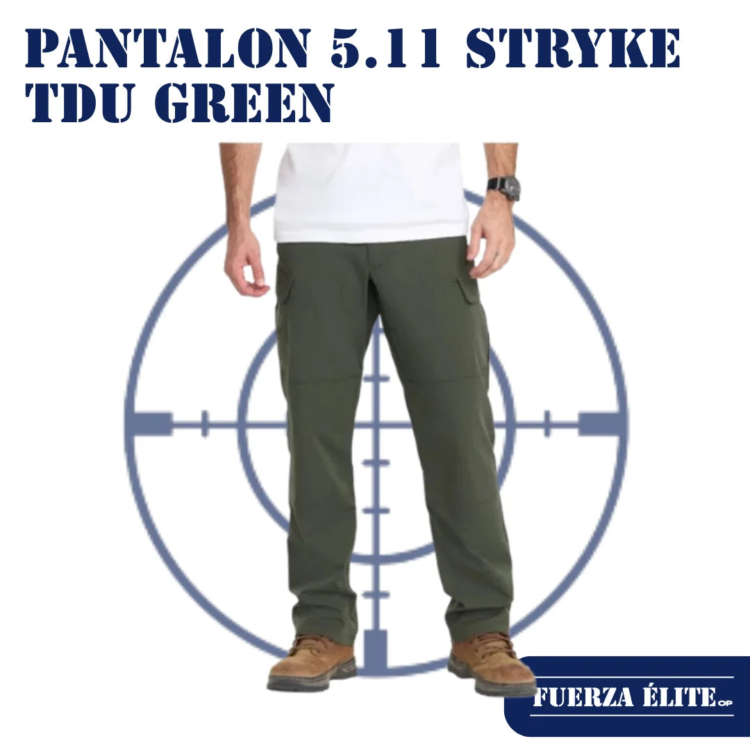 PANTALON 5.11 STRYKE TDU GREEN REF 74369-190