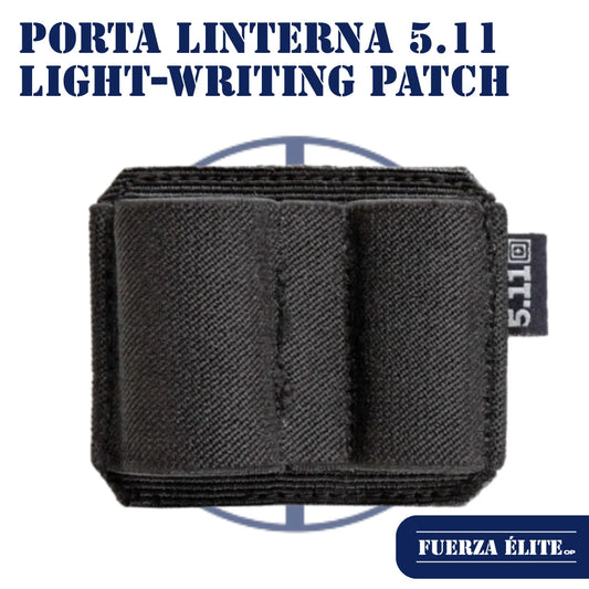 PORTA LINTERNA 5.11 LIGHT-WRITING PATCH BLACK REF 56121-019