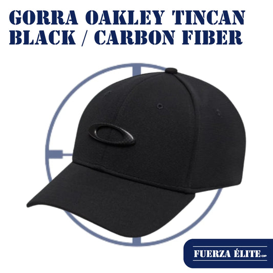 GORRA OAKLEY TINCAN BLACK / CARBON FIBER REF 911545-01W
