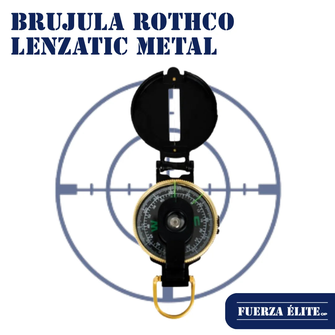 BRUJULA ROTHCO LENZATIC METAL REF 399
