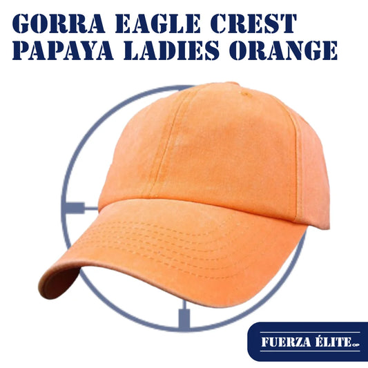GORRA EAGLE CREST PAPAYA FAUX LADIES ORANGE REF 5918