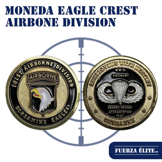 MONEDA EAGLE CREST AIRBONE DIVISION REF 2260