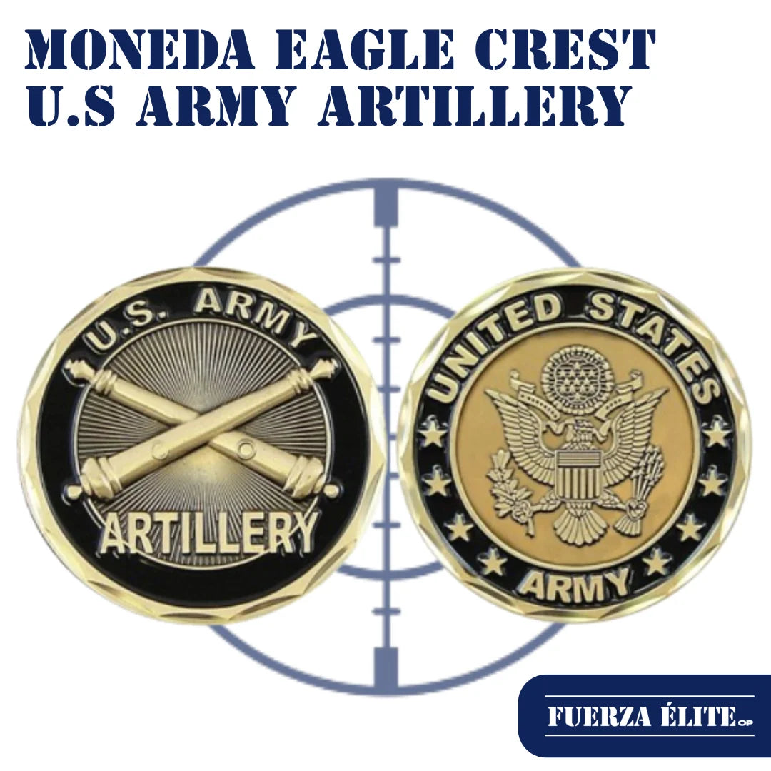 MONEDA EAGLE CREST U.S ARMY ARTILLERY REF 2373