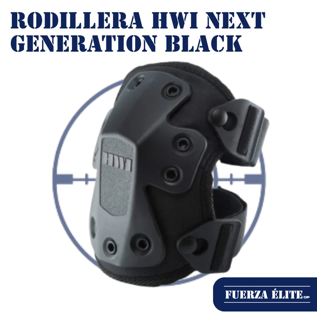 RODILLERA HWI NEXT GENERATION BLACK REF NGK100