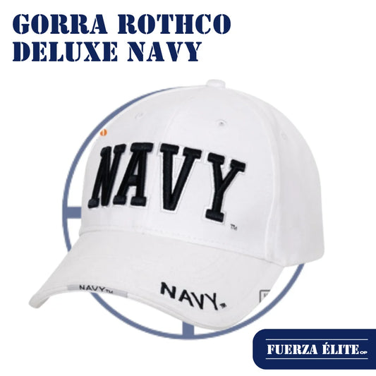 GORRA ROTHCO DELUXE NAVY LOW PROFILE WHITE REF 3625