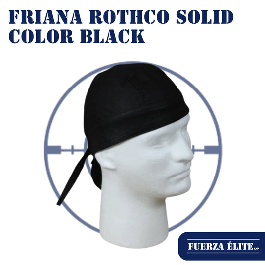 FRIANA ROTHCO SOLID COLOR BLACK REF 5133