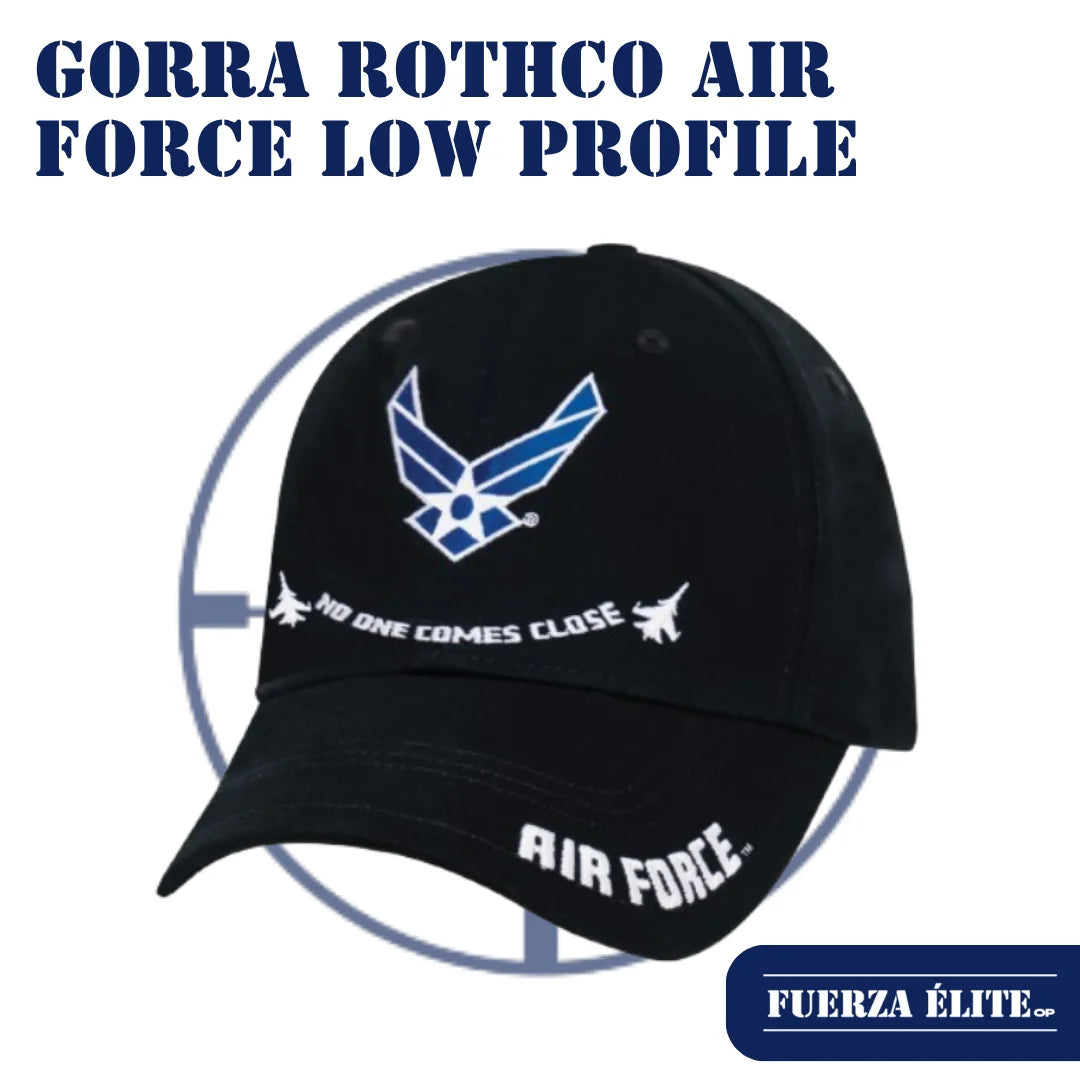 GORRA ROTHCO AIR FORCE "NO ONE COMES CLOSE" LOW PROFILE REF 3964