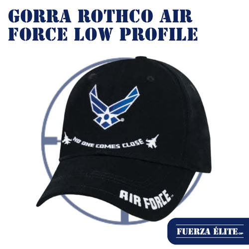 GORRA ROTHCO AIR FORCE "NO ONE COMES CLOSE" LOW PROFILE REF 3964