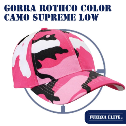 GORRA ROTHCO COLOR CAMO SUPREME LOW PROFILE PINK CAMO REF 9180