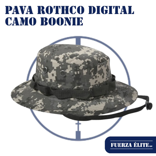 PAVA ROTHCO DIGITAL CAMO BOONIE SUBDUED URBAN DIGITAL CAMO REF 5839