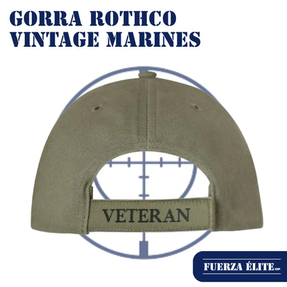 GORRA ROTHCO VINTAGE LOW PROFILE CAP_MARINES VETERAN 3515