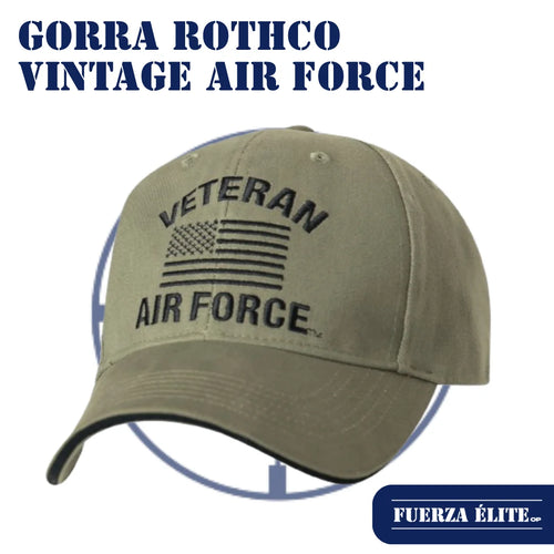 GORRA ROTHCO VINTAGE LOW PROFILE CAP-AIR FORCE VETERAN 3511