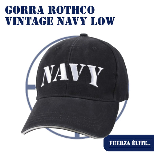 GORRA ROTHCO VINTAGE NAVY LOW PROFILE BLUE REF 9881