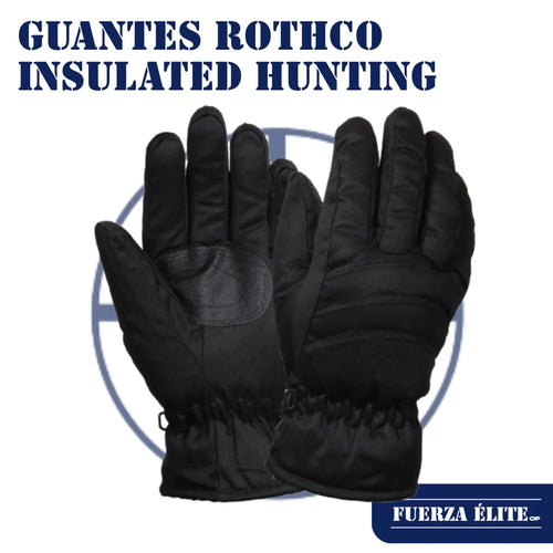 GUANTES ROTHCO INSULATED HUNTING BLACK REF 4945
