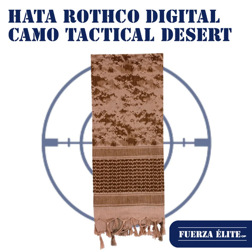 HATA ROTHCO GADSDEN SNAKE TACTICAL DESERT KEFFIYEH COYOTE BROWN REF 88527