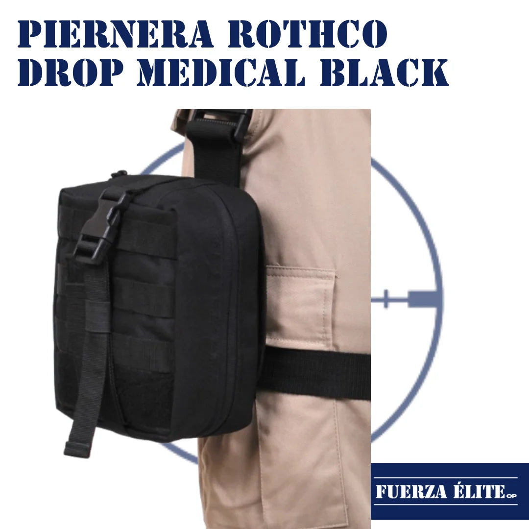 PIERNERA ROTHCO DROP MEDICAL BLACK REF 20755